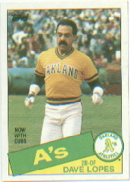 1985 Topps Baseball Cards      012      Dave Lopes